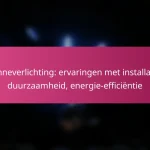 Zonneverlichting: ervaringen met installatie, duurzaamheid, energie-efficiëntie